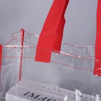 Bolsa de Regalo de PVC Transparente con Logotipo Personalizado, Impermeable, para Viajes, Playa y Uso Diario