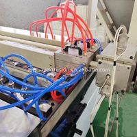Machine automatique de fabrication de gaines circulaires à fente ouverte en PVC, ligne de production d'extrusion de gaines de câblage en plastique PVC