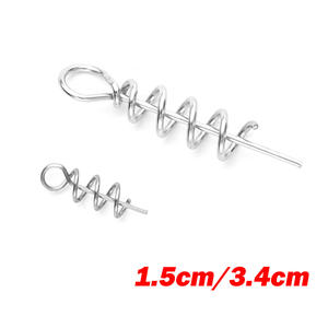 Connecteur à ressort pour leurre souple, mousqueton pivotant anti-accrochage au fond, accessoires <span class=keywords><strong>de</strong></span> pêche en <span class=keywords><strong>mer</strong></span> en <span class=keywords><strong>acier</strong></span> inoxydable - Product Image 5