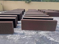 Rideau Humide pour Installation de Ventilation de Coussinets de Refroidissement en Élevage, Culture, Serre, Atelier du Fabricant
