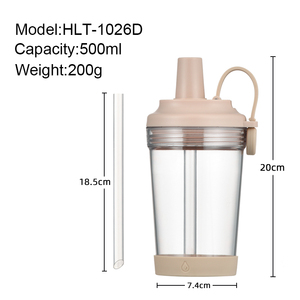 Nuovo Design, Vendita Calda, Borraccia Termica da Viaggio in Tritan <span class=keywords><strong>Eco</strong></span>-Friendly, Coperchio Anti-Goccia, Senza BPA, Sicura per Alimenti, Colore Personalizzabile - Product Image 3