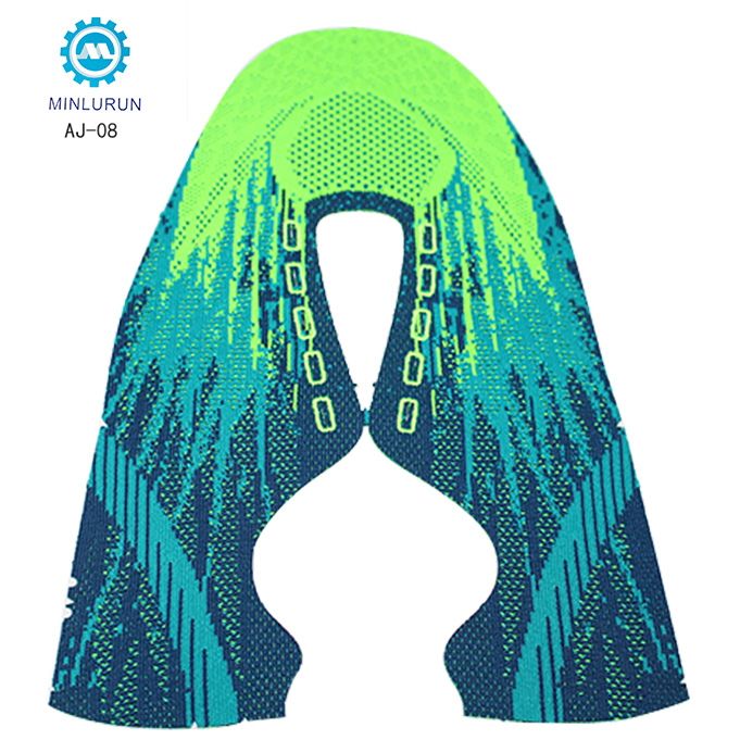 Летний спортивный дизайн, трикотажная ткань из полиэстера, материал верхней части обуви