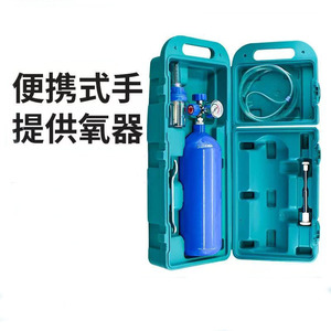 Kit de bouteille d'oxygène en aluminium portable de 2 L/4 L pour inhalation, bouteilles de gaz médical, équipement de style sac à dos pour haute altitude - Product Image 4