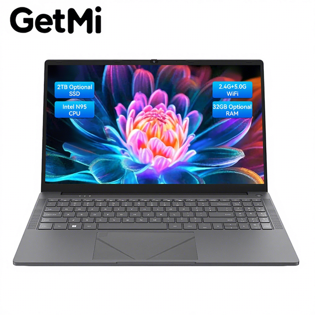 New Design 15.6'' Intel Notebook N95 Win11 Laptop Computer China Factory Cheap Gaming Laptop Computers Laptops and Desktops