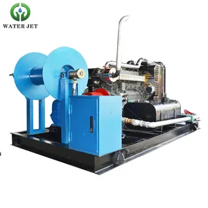 water jet cleaning cold water high pressure sewer drain cleaning system