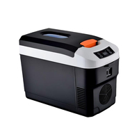 Mini réfrigérateur-congélateur de voiture 10L 12V DC portable pour camping, camion, fourgon, voyage, extérieur
