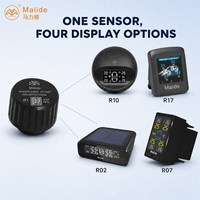 Capteur de pression des pneus TPMS externe, étanche IP67, 434 MHz, capteur de valve à visser sans perçage pour voiture de tourisme, SUV, camping-car, remorque