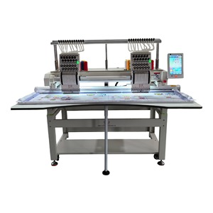 Computerized Embroidery Machine 2 Head 500x800 Mm Fully Automatic Desktop For Fabric Home Use - Product Image 1