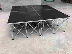 Выгодная по цене алюминиевая сценическая платформа и ферменная система для концертов на открытом воздухе и в помещениях с легкой установкой и разборной конструкцией - Product Image 2