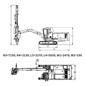 Perforatrice à marteau sur chenilles portable pour le forage <span class=keywords><strong>de</strong></span> roches à vendre - Product Image 4