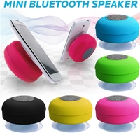 Haut-parleur intelligent mini flottant sans fil de haute qualité pour douche, étanche, avec batterie rechargeable par USB, autonomie de 3 à 5 heures
