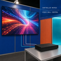 Mur vidéo LCD IPS 49 pouces avec cadre de 3,5 mm, contrôleur de matrice, affichage en assemblage, luminosité 700 cd/m², garantie 2 ans pour usage commercial