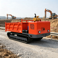 Grue autoportante pivotante sur chenilles diesel chinoise de 6 tonnes, 5000 kg, 350 kg, 5, 3t, 3 tonnes, chargeuse de tracteur de construction, Minero Petroleo Dumper