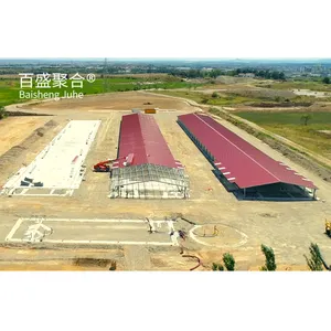 Gallinero Prefabricado de Gran Capacidad a Bajo <span class=keywords><strong>Precio</strong></span>, Estructuras de Acero para Avicultura, Edificios Agrícolas - Product Image 1