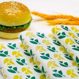 กระดาษเคลือบแว็กซ์กันไขมันพิมพ์ลายตามสั่งสำหรับห่ออาหาร - Product Image 2