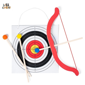 Trẻ Em Bằng Gỗ Phong Cách Mới Trò Chơi Bắn Súng Bé Trai Và Bé Gái Đồ Chơi Ngoài Trời Cung Và Mũi Tên Đồ Chơi Với Mục Tiêu - Product Image 3