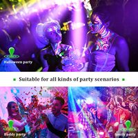 Lumières DJ UV Wuzstar 100W Bee Eye Strobe Éclairage de scène Lumière disco avec télécommande DMX pour scène Mariage Bar Spectacle Fêtes