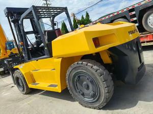 Forklift Price with 12 Ton 10 Ton 15 Ton 16 Ton KOMATSU Forklift for Heavy Duty Cargo <b>Transport</b> and Load on Port Dock Logistics - Product Image 6