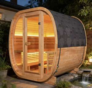 Sauna de Vapor Cuadrada en Stock con 10% de Descuento para una Relajación Total, Sauna de Madera Sólida de Alta Resistencia para Aliviar el Dolor Articular - Product Image 1