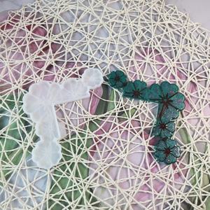 Moldes de fundición de resina hechos a mano DIY estilo Ins adornos decorativos Morning Glory decoración molde X0076 herramientas de silicona herramientas para pasteles - Product Image 1