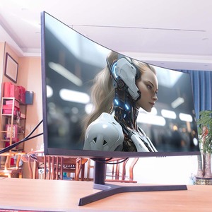 34 inch LCD <span class=keywords><strong>Monitor</strong></span> 144Hz 165Hz 4k Máy tính hiển thị RGB thanh ánh sáng chơi game màn hình cong màn hình 34 inch cong màn hình - Product Image 2
