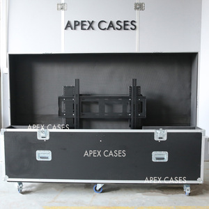 APEX CASES Flight <span class=keywords><strong>Case</strong></span> Personalizzato per Schermo TV Motorizzato 75 85 98 <span class=keywords><strong>100</strong></span> Pollici - Product Image 2