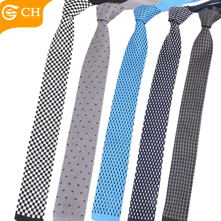 Corbata de punto de seda para hombre, corbatas clásicas de alta calidad, de marca personalizada, elegante, fabricante profesional
