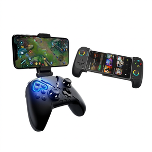 Compact <b>Gaming</b> Pad with Clickable Analog Sticks and Tactile Buttons for Precision <b>Control</b> Multi Device Pairing Gamepad - Product Image 1