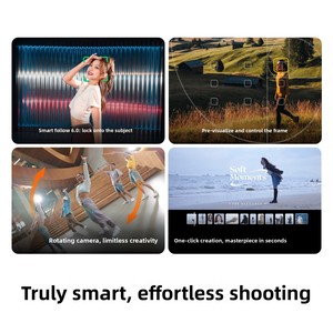 Kit de Vlog de Viaje para Osmo Pocket 3, Cámara <span class=keywords><strong>con</strong></span> Gimbal de Bolsillo, Sensor CMOS de 1 Pulgada, Pantalla Táctil de 2 Pulgadas, Gran Angular, Formato RAW - Product Image 5