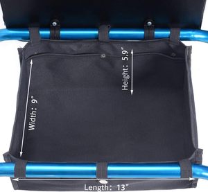 Large Rollator Travel Bag for Airplane Transport Chairs for <b>Folding</b> <b>Walker</b> Wheelchair Side Tote Handbag Storage Bag - Product Image 2