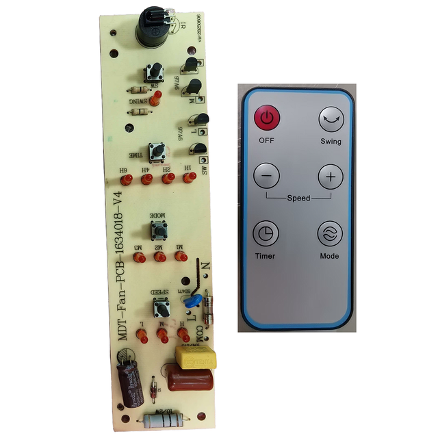 Factory Direct Sale Floor Fan PCB Electric Air Cooler Fan PCBA Universal Print Circuit Board Cold Fan Main Board Circuit Board