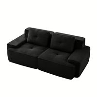 Canapé compact confortable pour petit appartement, fabrication OEM directe, canapé compressé
