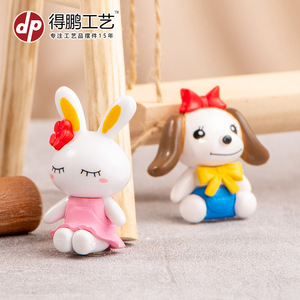 Muñecos Miniatura de Animales de Dibujos Animados Depeng Crafts, Colección My Melody, Decoración de Escritorio, Regalo Unisex, Producto Terminado, Moldeado por Inyección D1436 - Product Image 5