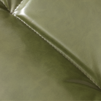 Fauteuil de sol inclinable réglable en cuir pour gaming, design contemporain, pliable, pour salon