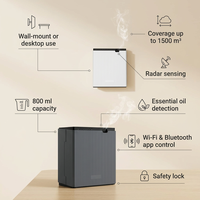 Diffuseur d'arômes silencieux Bluetooth professionnel de luxe pour aromathérapie commerciale