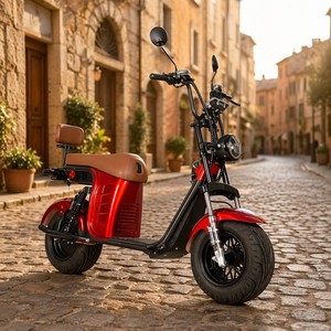 Scooter Eléctrico de Dos Ruedas con Suspensión Completa Digital, Certificado Coc/eec 2026, Más Vendido, 60v 20ah Litio, 2000w/1000w, 200kg, 40ah X26, Precio - Product Image 1