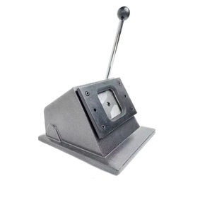 Quảng trường 50*50mm Giấy cắt máy Cắt nghệ thuật kim loại biểu tượng tùy chỉnh mục pin nút cắt kích thước 63*63mm - Product Image 2