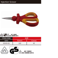 Tijeras de inyección industrial aisladas WEDO VDE AC 1000V