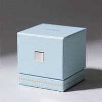 Vente flash - Emballage cadeau de luxe personnalisé - Boîtes à bougies rectangulaires avec logo design élégant - Papier rigide - Taille personnalisée