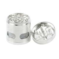 Accessoires pour fumeurs en gros Meuleuses pratiques avec logo personnalisé Conception meuleuse de haute qualité