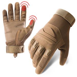 Guantes de pantalla Tácticas para Fitness the Shot Guantes completos Teléfono Caza Nudillo Guantes sin dedos Tácticas - Product Image 1