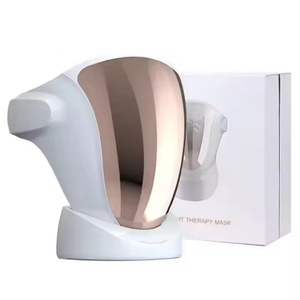 Dispositivo de Cuidado Facial, Reducción de Arrugas, Control del Acné, Tratamiento Recargable, Máscara de Terapia de Luz Roja LED Multicolor - Product Image 2