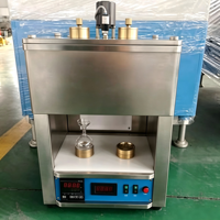 Viscosímetro Saybolt ASTM D7496 ASTM D88, Instrumento de Prueba de Viscosidad Condicional de Betún Emulsionado para Laboratorio de Construcción de Carreteras