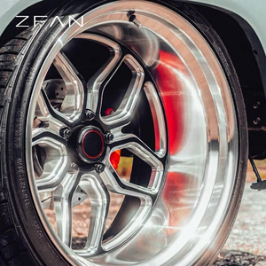 Jantes en alliage forgé ZFAN 18-30 pouces 6x139.7 8x170 8x180 en aluminium 6061-T6 à concavité profonde 6/8/10 trous pour camions lourds Ford GMC - Product Image 3