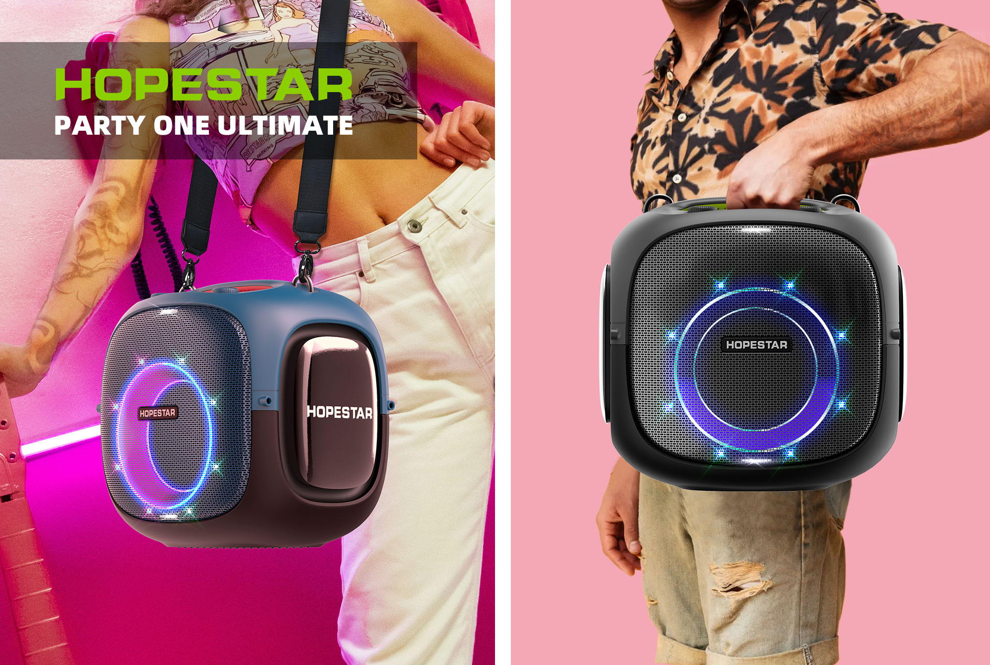 HOPESTAR PARTY ONE ポータブルスピーカー Party One Bluetooth Speaker – HopeStar Shop