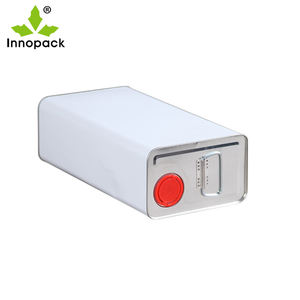 Usine directe personnalisé imprimé 5L carré fer blanc seau de qualité alimentaire étain matériel pour tambours seaux et barils - Product Image 2