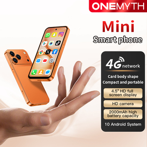 Smartphone mini ONEMYTH A19Pro 4G double SIM, écran HD 4,5 pouces, 2000 mAh, 3 Go + 64 Go, Android <span class=keywords><strong>10</strong></span>.0, Play Store, petit téléphone portable, identification faciale - Product Image 4