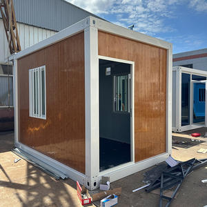 YINGRUI Listo Hecho Modular Panel Sándwich Móvil Casa Cobertizo Estructura de Acero Móvil 2 Dormitorios Casa Prefabricada Contenedor Casas Hotel - Product Image 1