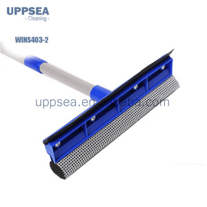 Outil de nettoyage de vitres 2 en 1, nettoyeur de glaces de voiture avec épurateur, Kit de lavage de pare-brise avec perche d'extension - Product Image 3