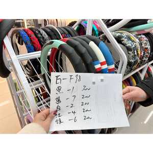 ปลอกหุ้มพวงมาลัย สีเขียว วัสดุ PU ใช้ได้กับรถยนต์ทั่วไป อุปกรณ์ตกแต่งภายในรถยนต์ - Product Image 1